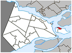 L'Île-Perrot Quebec location diagram